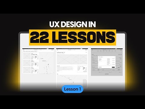 How to Master UX Design Basics in 2 weeks for $0 | Free UX course (Lesson 1)