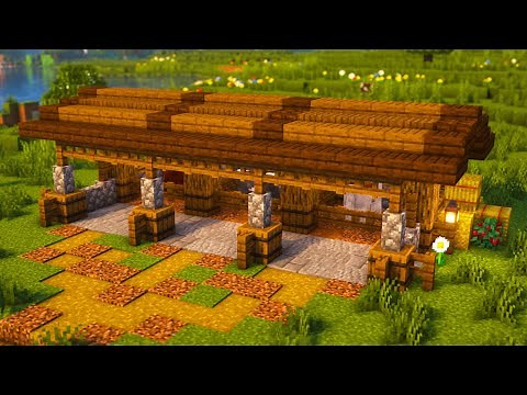 Minecraft: Easy Horse Stable Tutorial