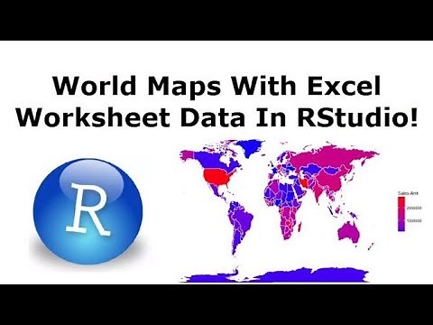 RStudio - How to make world maps with Excel Data and ggplot