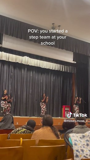 Exciting Step Team Performance: Our First Show!