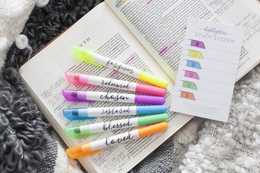 A Highlighting & Color-Coding System For Your Bible - Free Indeed