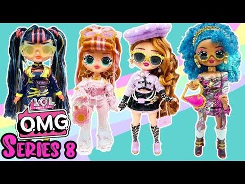 New OMG Dolls SERIES 8! Unboxing Full Series