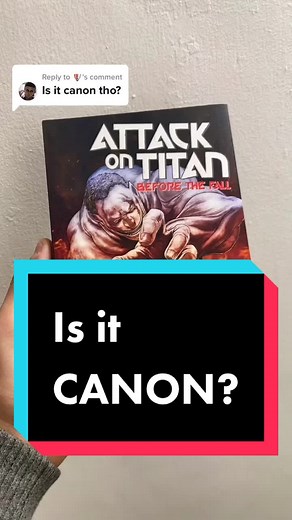 Understanding Canon in Attack on Titan: Before the Fall