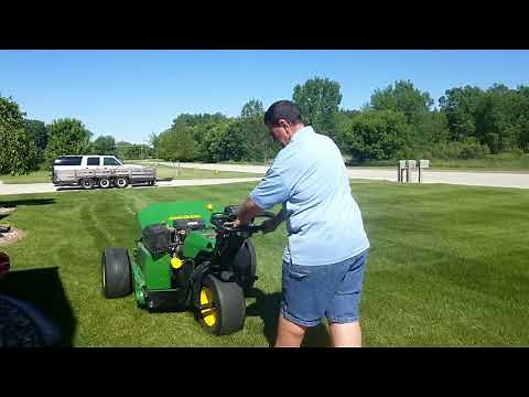 Manual aeration John Deere Aercore 800