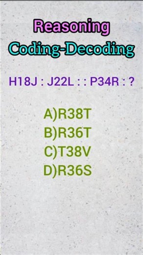 Coding-Decoding || Reasoning ||