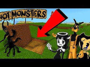Minecraft : WE FOUND INK BENDY’S SECRET BASE! (BATIM Minecraft)