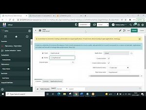 Servicenow Database View