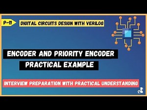 Encoder and Priority encoder | Practical Example