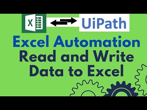 UiPath Tutorial 08 A - Excel Automation in UiPath | Read Range and Write Range Activity | DataTables
