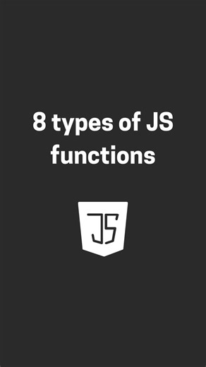 8 Types of JavaScript Functions You Need to Master