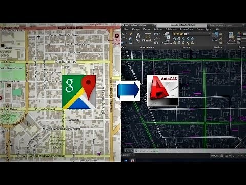 AutoCAD | Auto trace MAP
