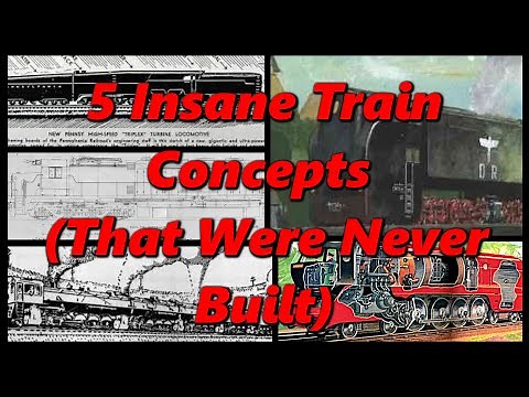 5 INSANE Train Concepts (That Were Never Built) | History in the Dark