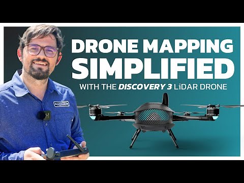 Effortless Surveying & Mapping with the Discovery 3 LiDAR Drone | Field Demonstration