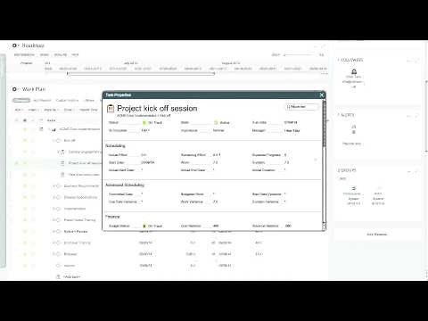 Clarizen V6 Video Tutorials - Work Policy