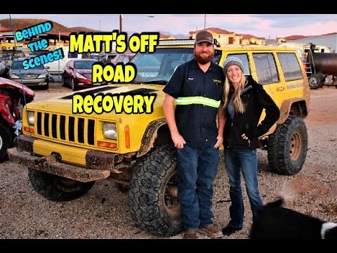 MATT'S OFF ROAD RECOVERY! BEHIND THE SCENES- HURRICANE UTAH (PART TWO)