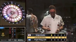 64K views · 187 reactions | #SUPERDARTS 2024 SUPER PLAY MATCH 1 Seigo Asada  Pupo Teng Lieh Seigo Asada hits 7 marks throwing 2nd in CRICKET. Purchase the PPV Tickets  https://www.dartslive.com/superdarts/en/tickets/ | SUPER DARTS | Facebook