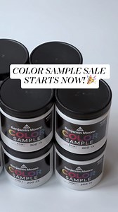 398K views · 506 reactions | From striking blues to calming neutrals, find your new favorite hue during our color sample sale. From March 13-31, 2024, save 50% off 8 oz. color samples when you shop online using product code SAMPLE50 or in person at your locally owned store. | Benjamin Moore | Facebook