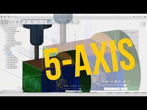 5-AXIS CAM Tutorial. (TITAN-139M) CNC Machining