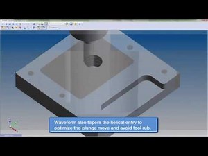 Waveform Machining with Edgecam