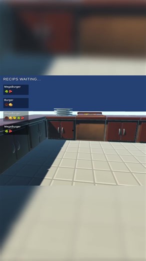 Day 8 of making my own game in Unity #gamedev #unity3d #indiedev #zerobudget #onemoredish