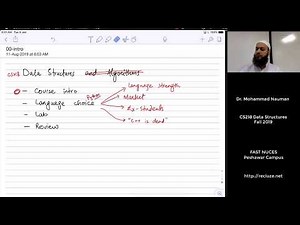 Data Structures with Python 01 - Course Intro, Python Refresher (Urdu)
