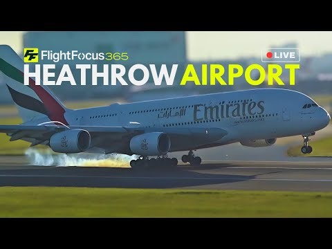 Heathrow Airport Live - Friday 6th Feb 2026