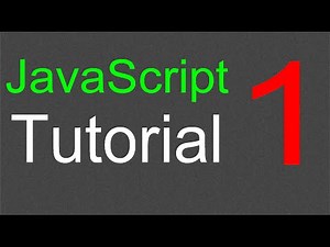 JavaScript Tutorial for Beginners - 01 - Introduction