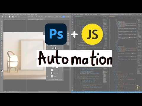Photoshop Automation Demo | Implemented with JavaScript.