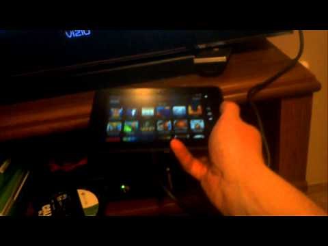 Hooking kindle fire HD to tv