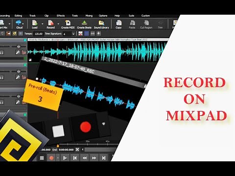 Recording On MixPad | MixPad Tutorial