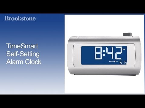 TimeSmart Self-Setting Alarm Clock