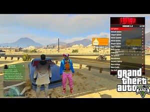 Como instalar mod menu /TERROR v1.3 /free/ Gta v online /1.50/ Mod menu PC/ Detected + Download