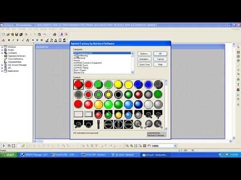 SCADA TRAINING: Wonderware Intouch tutorial