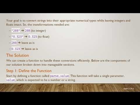 How to Convert Strings to Integer and Float in Python