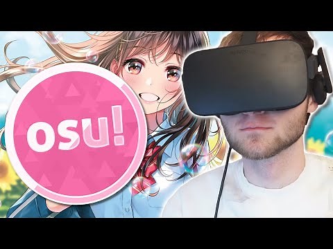 Trying osu!lazer in VR