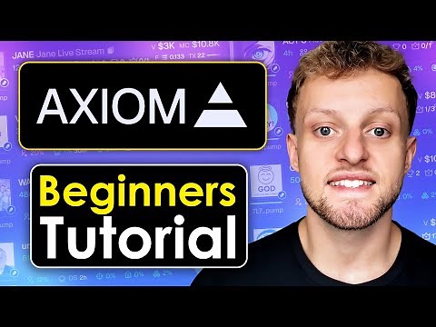 Axiom Pro Tutorial For Beginners (Setup, Settings & Making Your First Trade!)