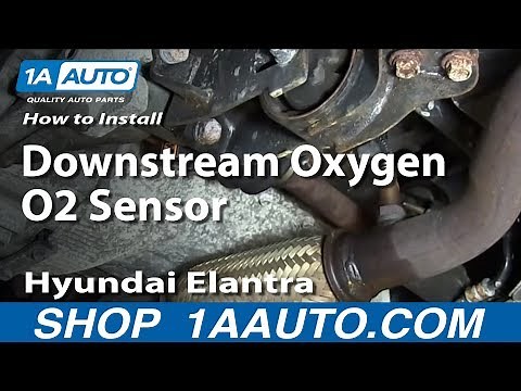 How To Replace Downstream Oxygen O2 Sensor 01-06 Hyundai Elantra