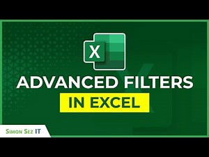 How to Use Advanced Filters in Excel
