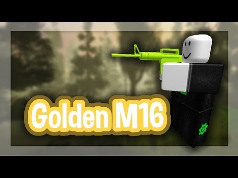Roblox Script Showcase Episode#1272/M16 Golden Gun