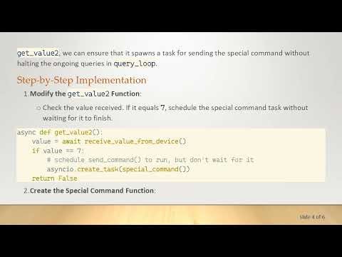 How to Run gather and a Coroutine Task Concurrently in Python