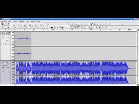 Audacity Tip - Adding Background Music