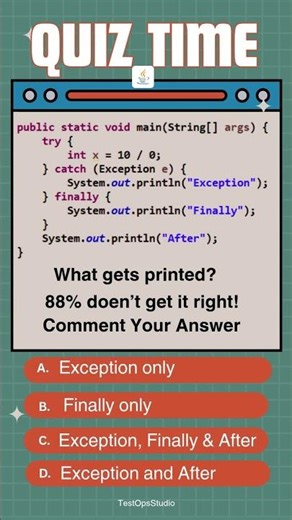 88% FAILED This Java Quiz! Can You Solve It? #java #quiz