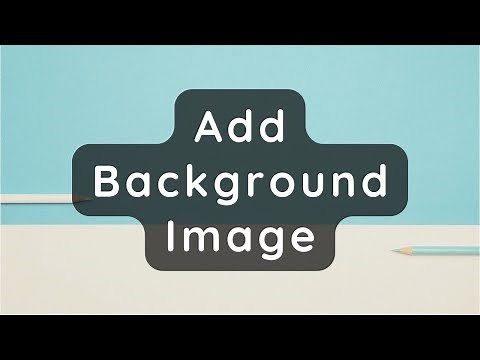How to set Background Image in HTML