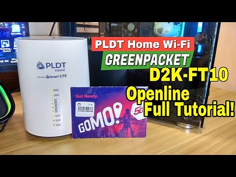 How to Openline PLDT GreenPacket D2K-FT10 Wi-Fi Full Tutorial 2025 | INKfinite