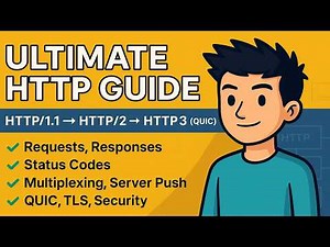 HTTP Tutorial – Definitive Guide to HTTP 1.0, 1.1, 2 & HTTP/3 (QUIC Explained)