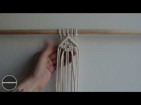 Tutorial 12 BASIC Macrame Knots and Patterns