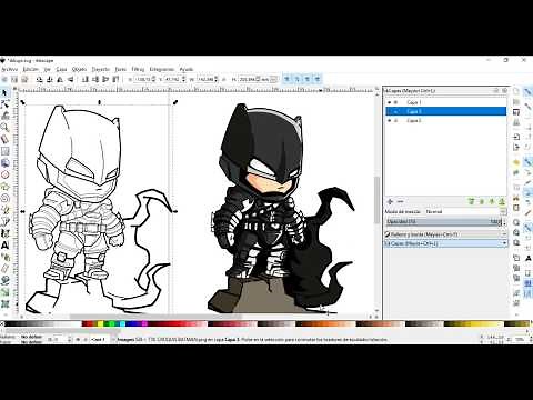 TUTORIAL INKSCAPE DIGITALIZAR Y PINTAR