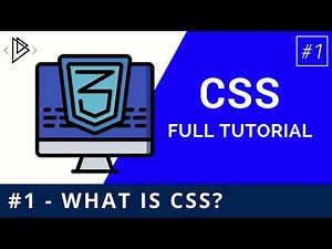 #1 - What is CSS? - CSS Full Tutorial
