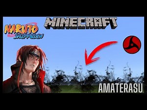 [MCPE/MCBE Naruto] Itachi Command Tutorial《Amaterasu》