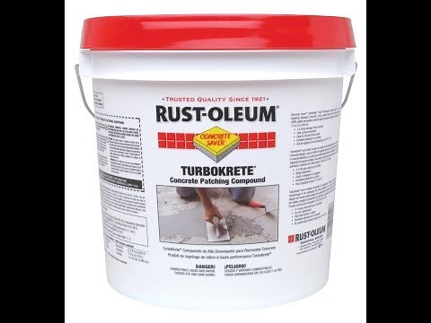 How to Use Rust-Oleum Industrial TurboKrete